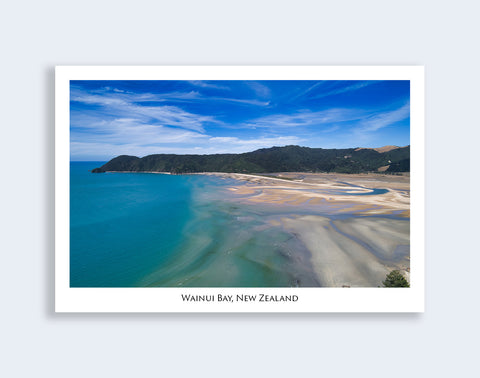 712 - Post Art Postcard - Wainui Bay