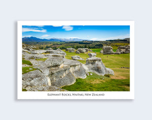723 - Post Art Postcard - Elephant Rocks