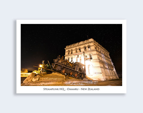 728 - Post Art Postcard - Steampunk HQ