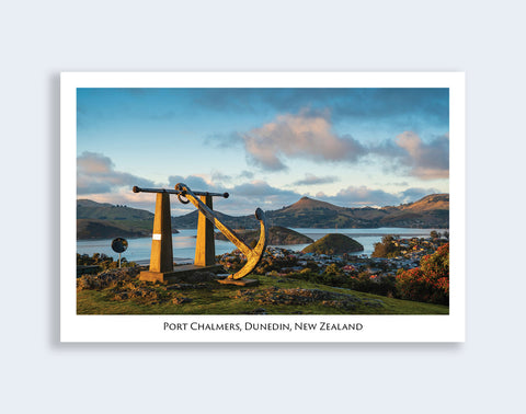 761 - Post Art Postcard - Port Chalmers View