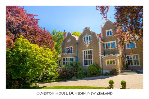 762 - Post Art Postcard - Olveston House