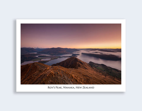 771 - Post Art Postcard - Roys Peak Wanaka