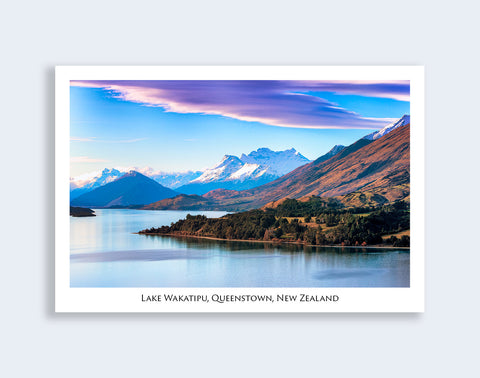 86 - Post Art Postcard - Wakatipu, Queenstown