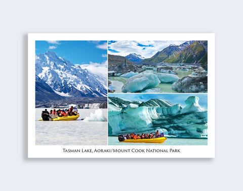 98 - Post Art Postcard - Lake Tasman