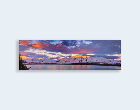BM102 - Post Art Bookmark - Lake Tekapo
