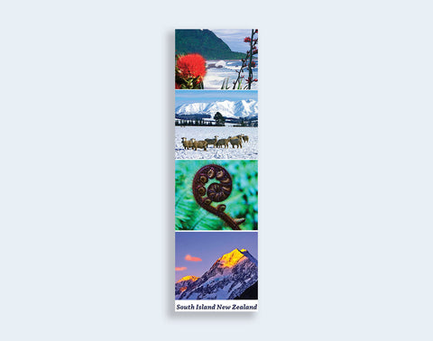 BM110 - Post Art Bookmark - South Island