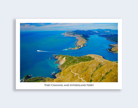 015 - Post Art Postcard - Heads of Tory Channel