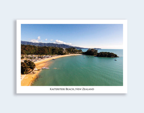 02 - Post Art Postcard - Kaiteriteri Beach