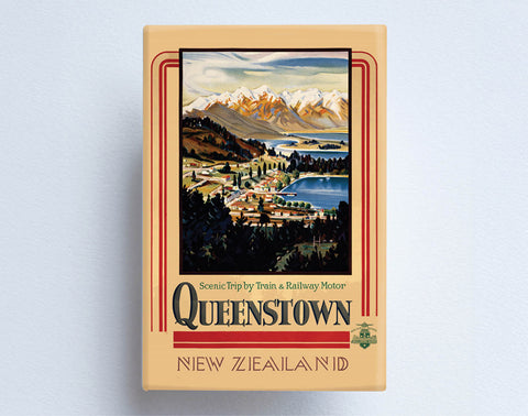 FM0031 - Post Art Magnet - Queenstown Vintage