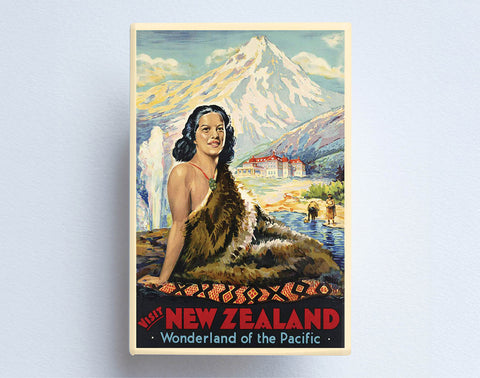 FM0110 - Post Art Magnet - Wonderland of the Pacific