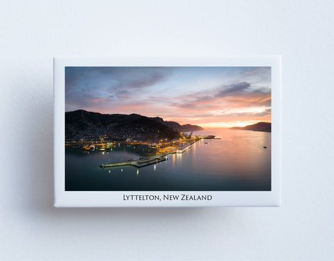 FM0121 - Post Art Magnet - Lyttelton Harbour