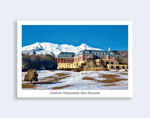 N105 - Post Art Postcard - Chateau Tongariro