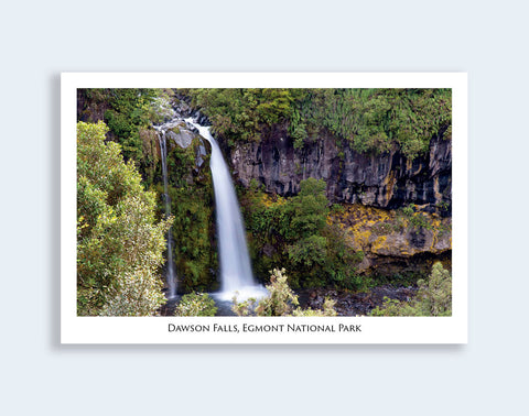 N114 - Post Art Postcard - Dawson Falls