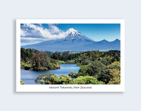 N115 - Post Art Postcard - Mount Taranaki/Egmont