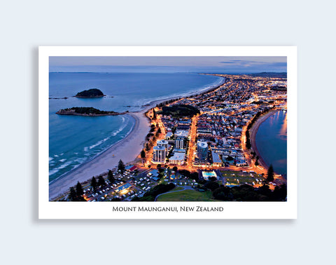 N38 - Post Art Postcard - View from the Mount