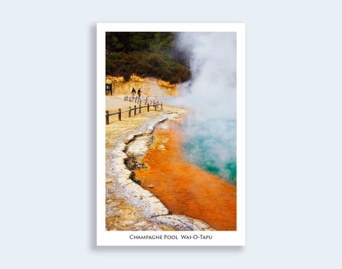 N41 - Post Art Postcard - Waiotapu