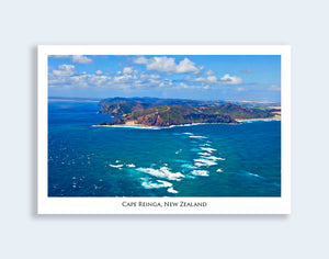 N53 - Post Art Postcard - Cape Reinga Oceans meet