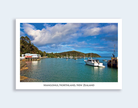 N55 - Post Art Postcard - Mangonui Bay