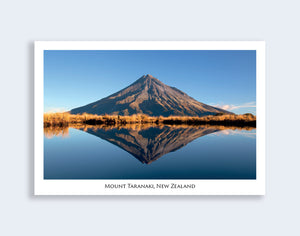 N73 - Post Art Postcard - Mt Taranaki Summer