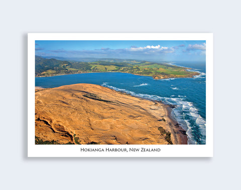 N77 - Post Art Postcard - Heads of the Hokianga Harbour