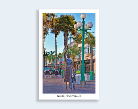 N88 - Post Art Postcard - Stella and the Dog