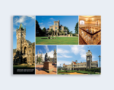 PCL 1034 - Sisson Postcard - Dunedin Heritage Buildings