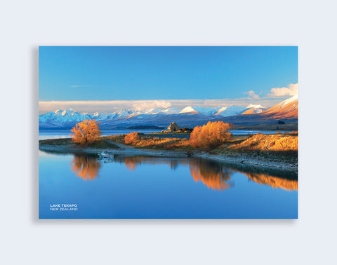 PCL 1059 - Sisson Postcard - Lake Tekapo Autumn