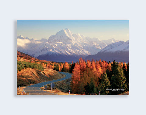 PCL 1083 - Sisson Postcard - Aoraki Mount Cook (Peters Lookout)