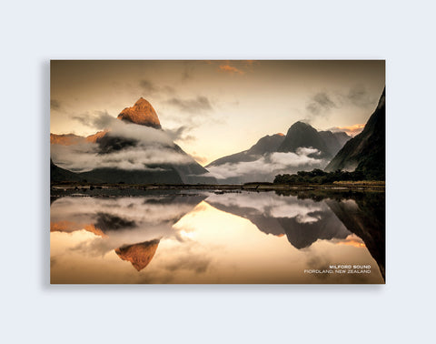 PCL 1132 - Sisson Postcard - Milford (Mirror Reflections)