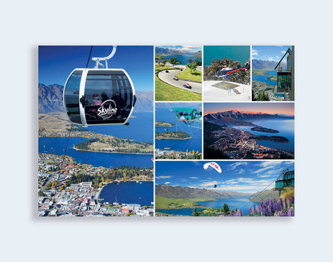 PCL 1072 - Sisson Postcard - Skyline Medley