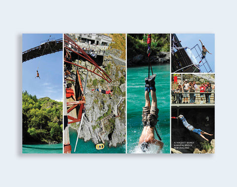 PCL 1073 - Sisson Postcard - Bungy (Kawarau Bridge)