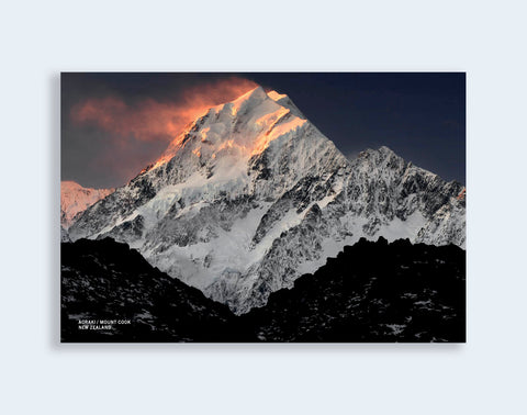 PCL 1086 - Sisson Postcard - Aoraki Mount Cook