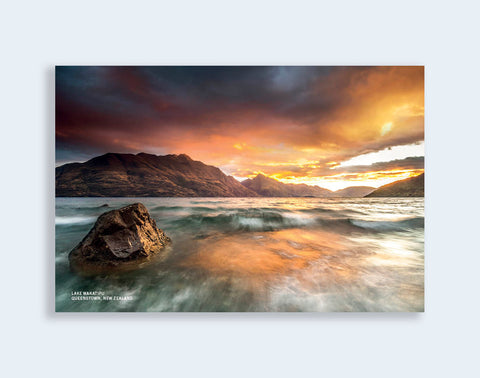 PCL 1088 - Sisson Postcard - Wakatipu Rock