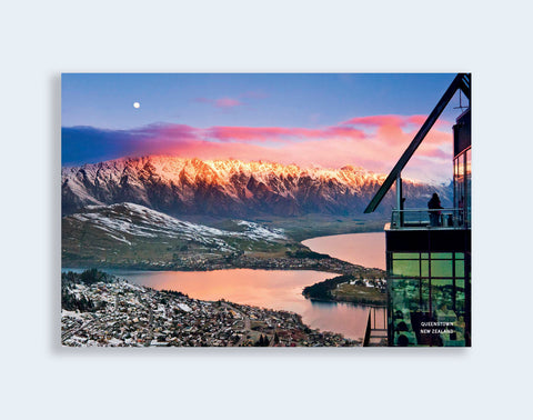 PCL 1110 - Sisson Postcard - Skyline Sunset