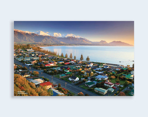 PCL 1113 - Sisson Postcard - Kaikoura Township