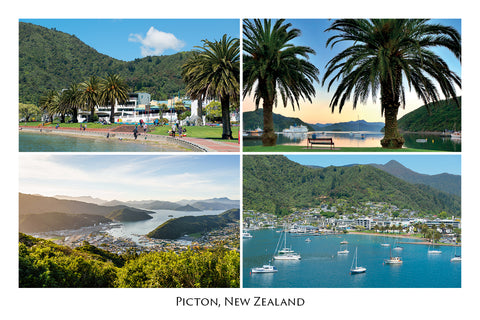 018 - Post Art Postcard - Picton Composite