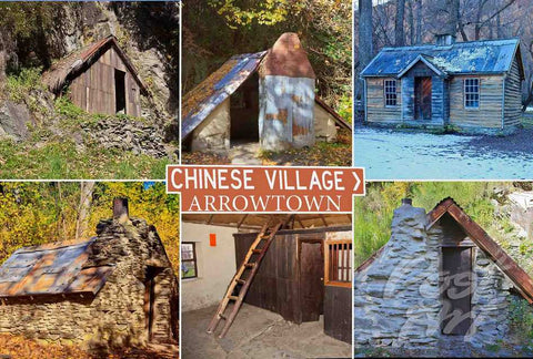 139 - Post Art Postcard - Chinese Village Arrowtown