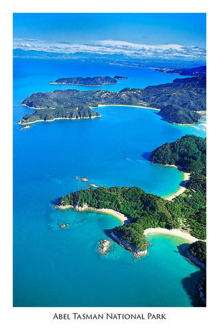 1 - Post Art Postcard - Abel Tasman Coast