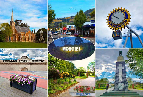 300 - Post Art Postcard - Mosgiel Composite