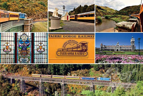 302 - Post Art Postcard - Taieri Gorge Railway