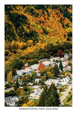 509 - Post Art Postcard - Postcard - Arrowtown in Autumn