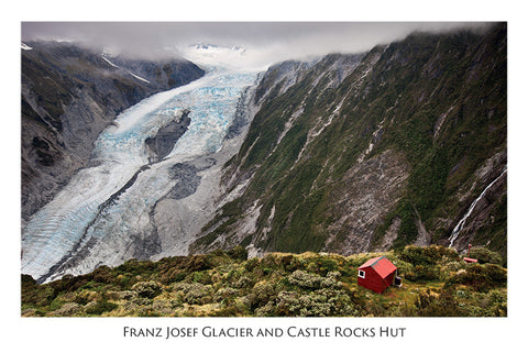 527 - Post Art Postcard - Franz Josef Glacier