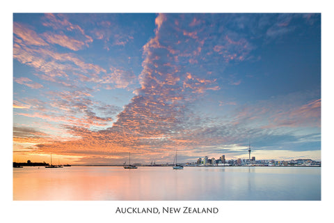 568 - Post Art Postcard - Auckland - Sunrise