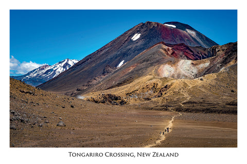 686 - Post Art Postcard - Tongariro Crossing