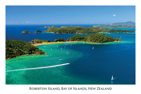 695 - Post Art Postcard - Roberton Island