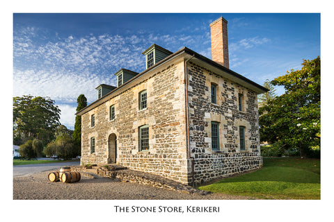 736 - Post Art Postcard - The Stone Store Kerikeri