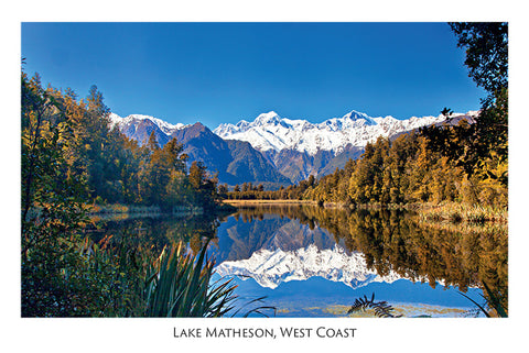 85 - Post Art Postcard - Lake Matheson