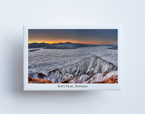 FM0017 - Post Art Magnet - Roys Peak Wanaka