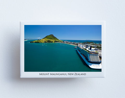 FM0042 - Post Art Magnet - Mount Maunganui Cruise Ship