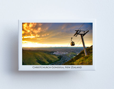 FM0054 - Post Art Magnet - Christchurch Gondola